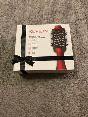 Revlon Salon One-Step Hair Dryer & Volumizer - Red